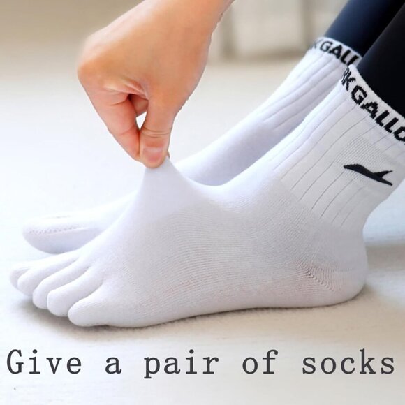 Barefoot Five-Finger Shoes Rubber Sole Breathable Multi-Purpose Comfortable - Picture 3 of 7